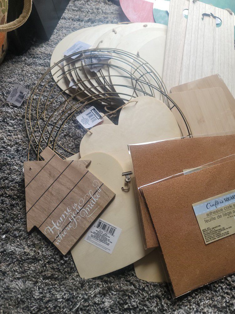 Craft Supplies For Wood Signs And Wreaths