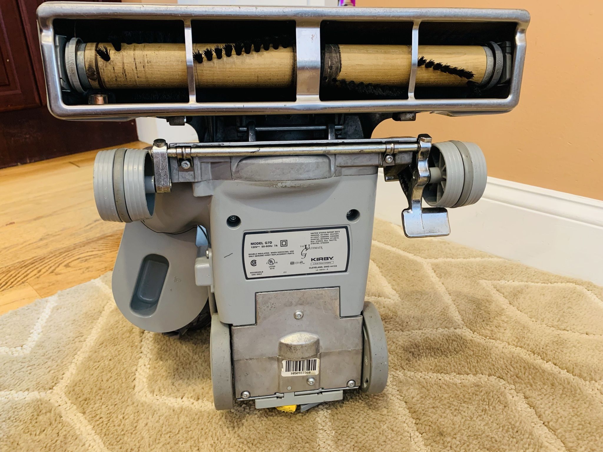 Kirby diamond vacuum cleaner with attachments and shampooer
