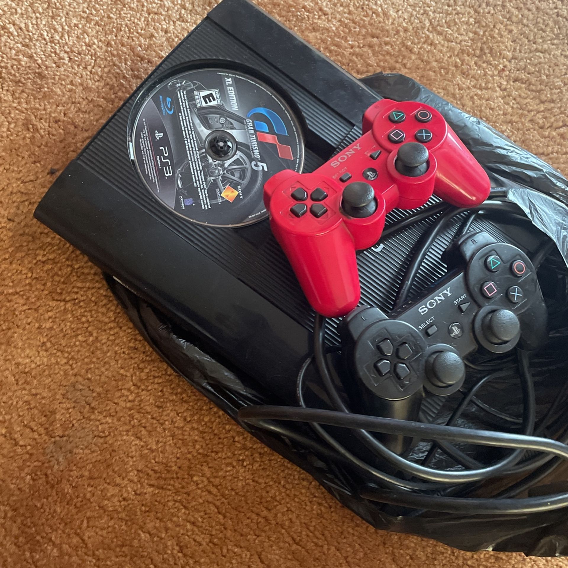 PS3 2 Controllers