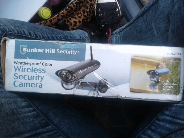 bunker hill security camera 62367