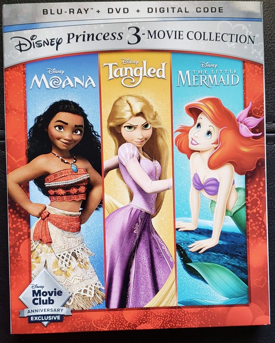 Disney Princess 3-Movie Collection (Anniversary Exclusive)