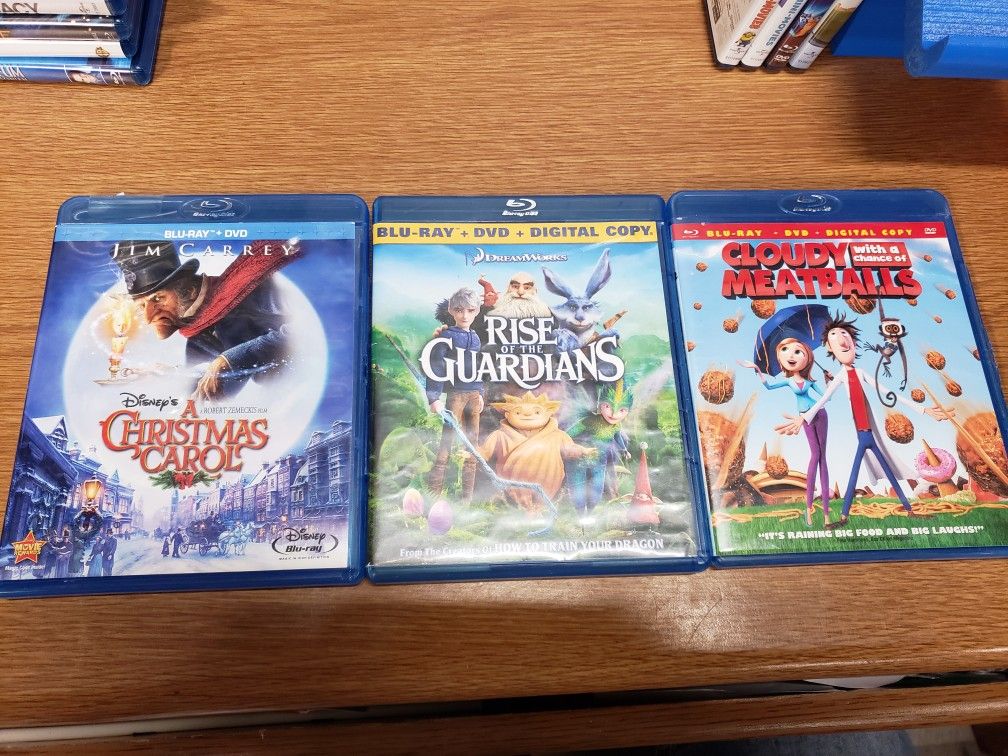 Blu-Ray Movies - $6 each