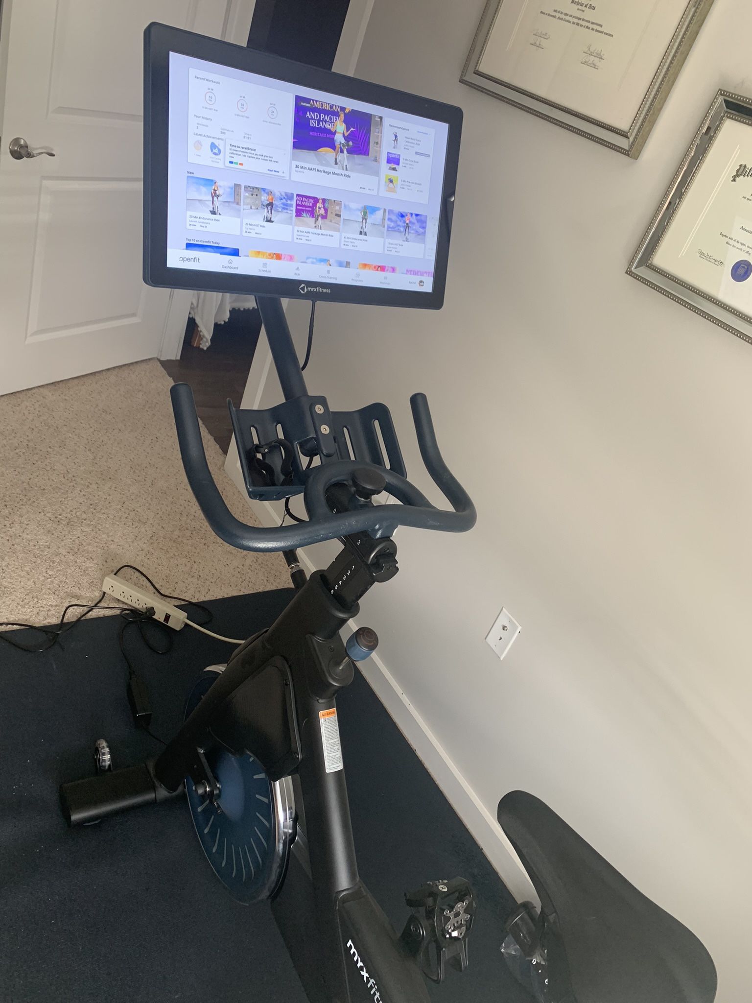 MYX Bike and Weights