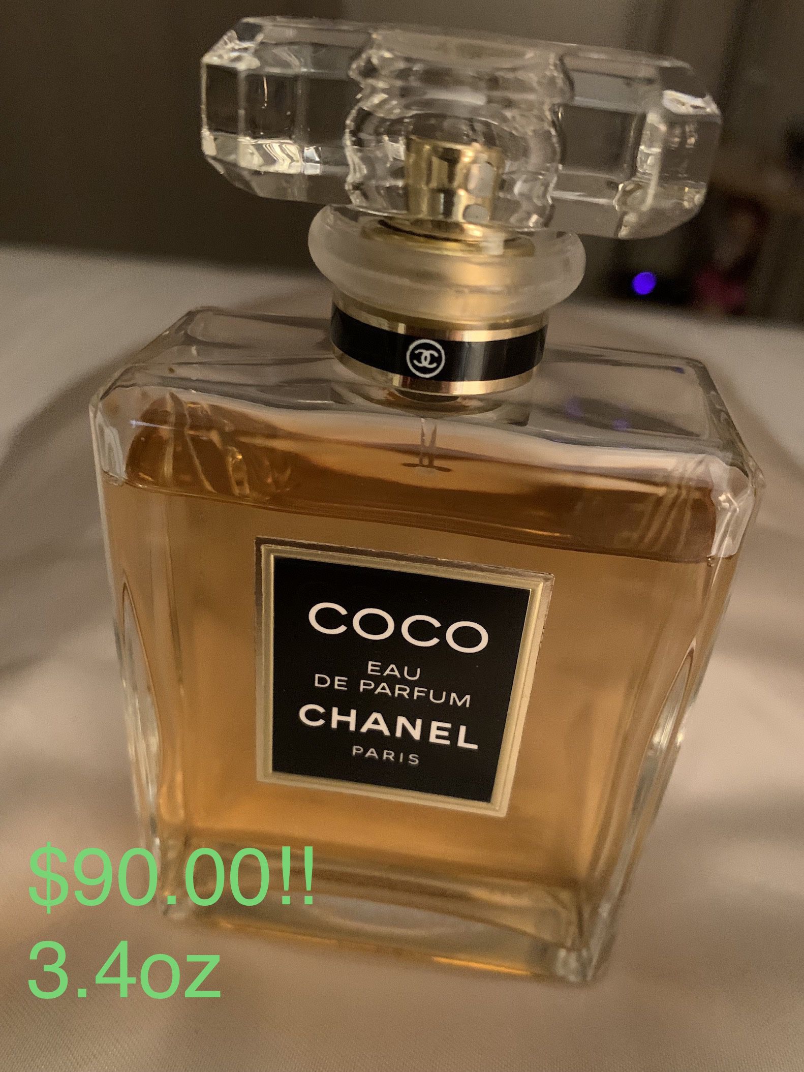 Coco Chanel Eau De Perfume  3.4oz