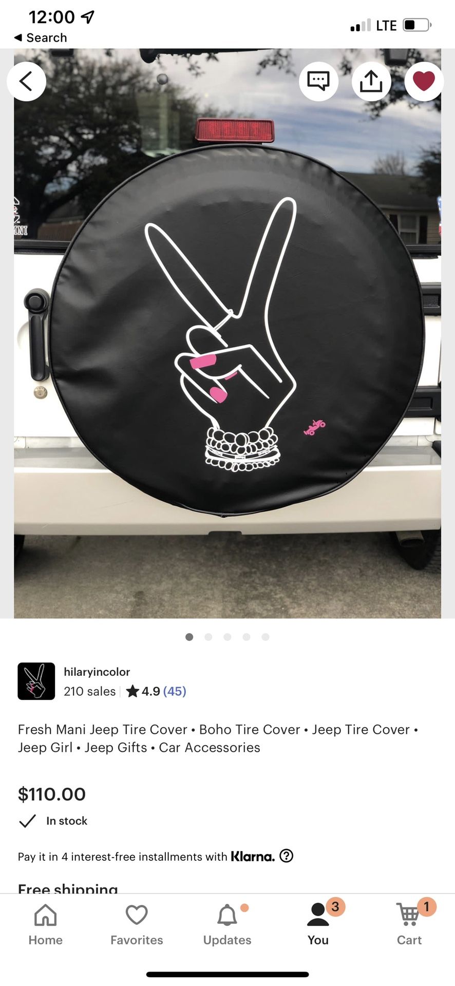 Jeep Spare Tire Cover