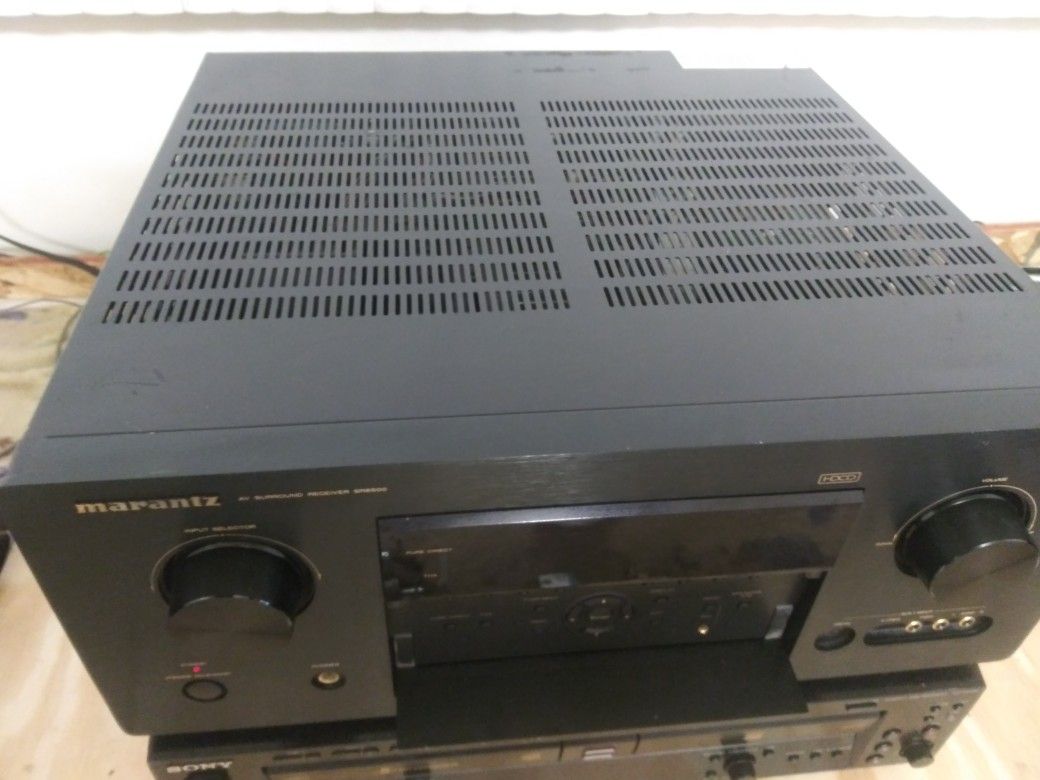 Big Marantz Receiver - Home Theater & Media Control