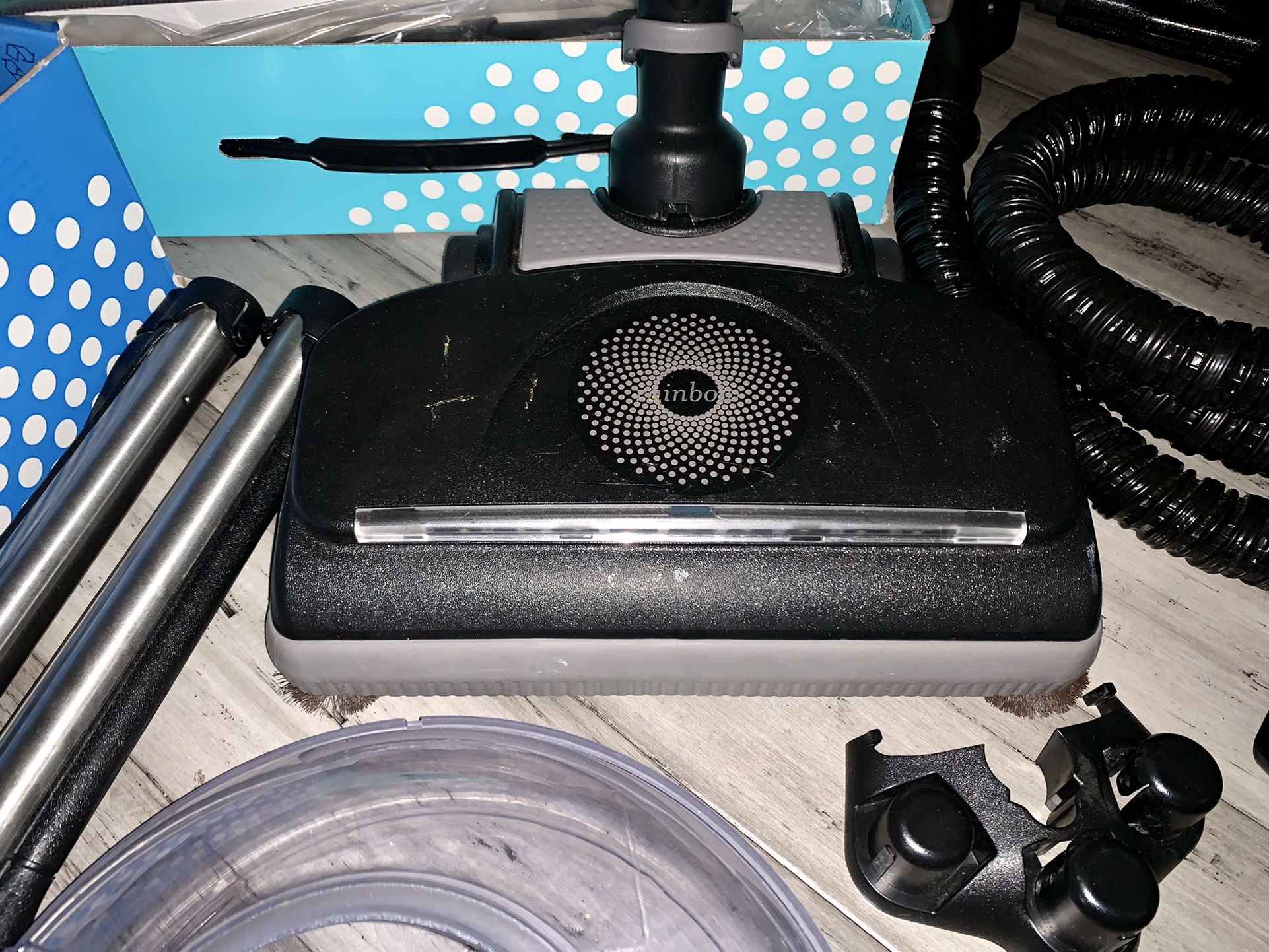 E-series E2 TWO SPEED Black Rainbow Vacuum