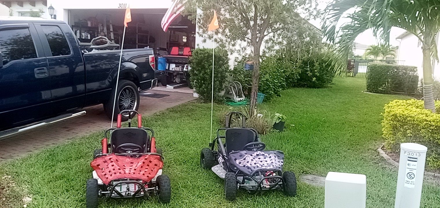 Go - Karts. Sale Is Pending