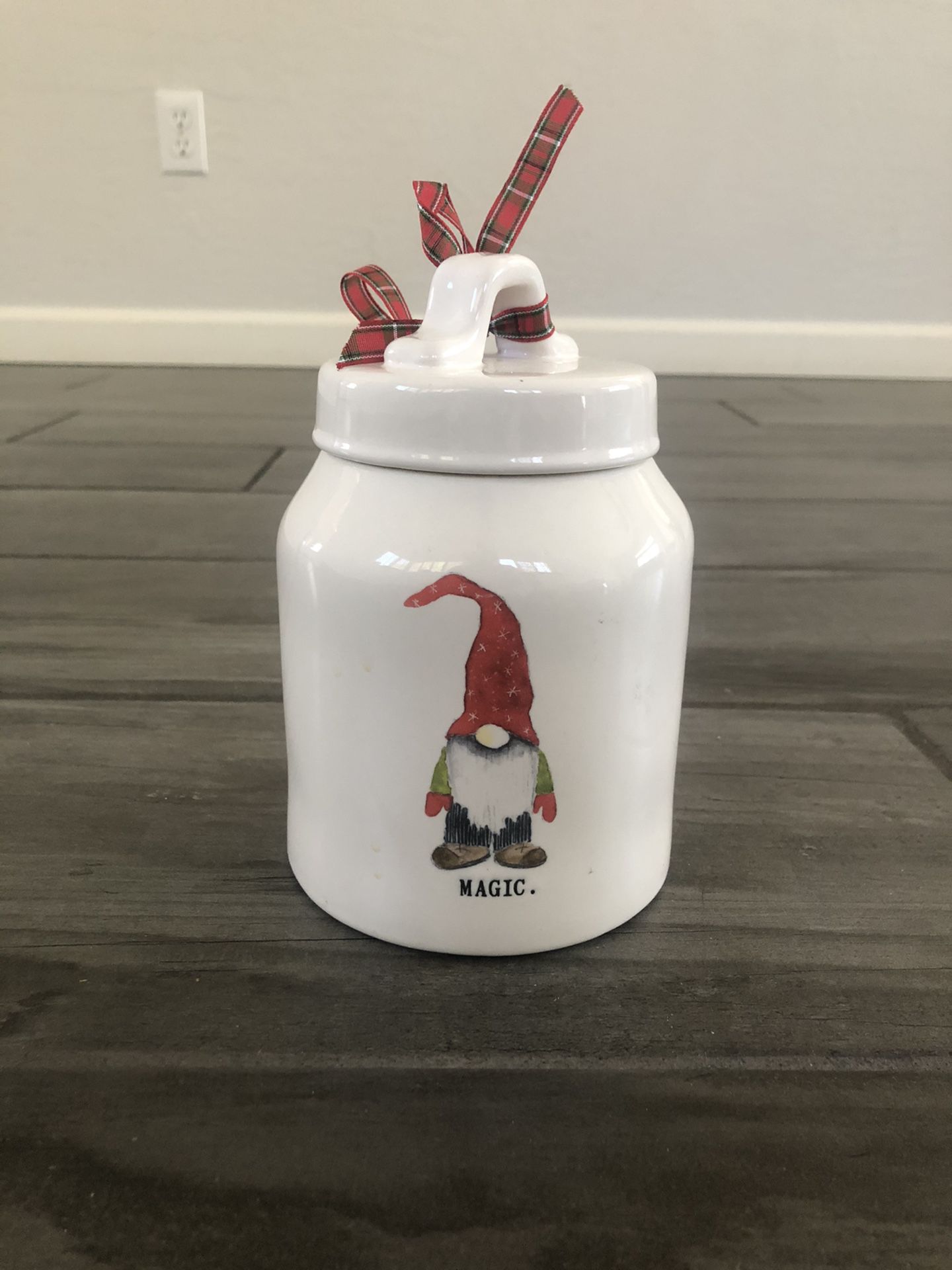 Christmas Gnome Cookie Jar