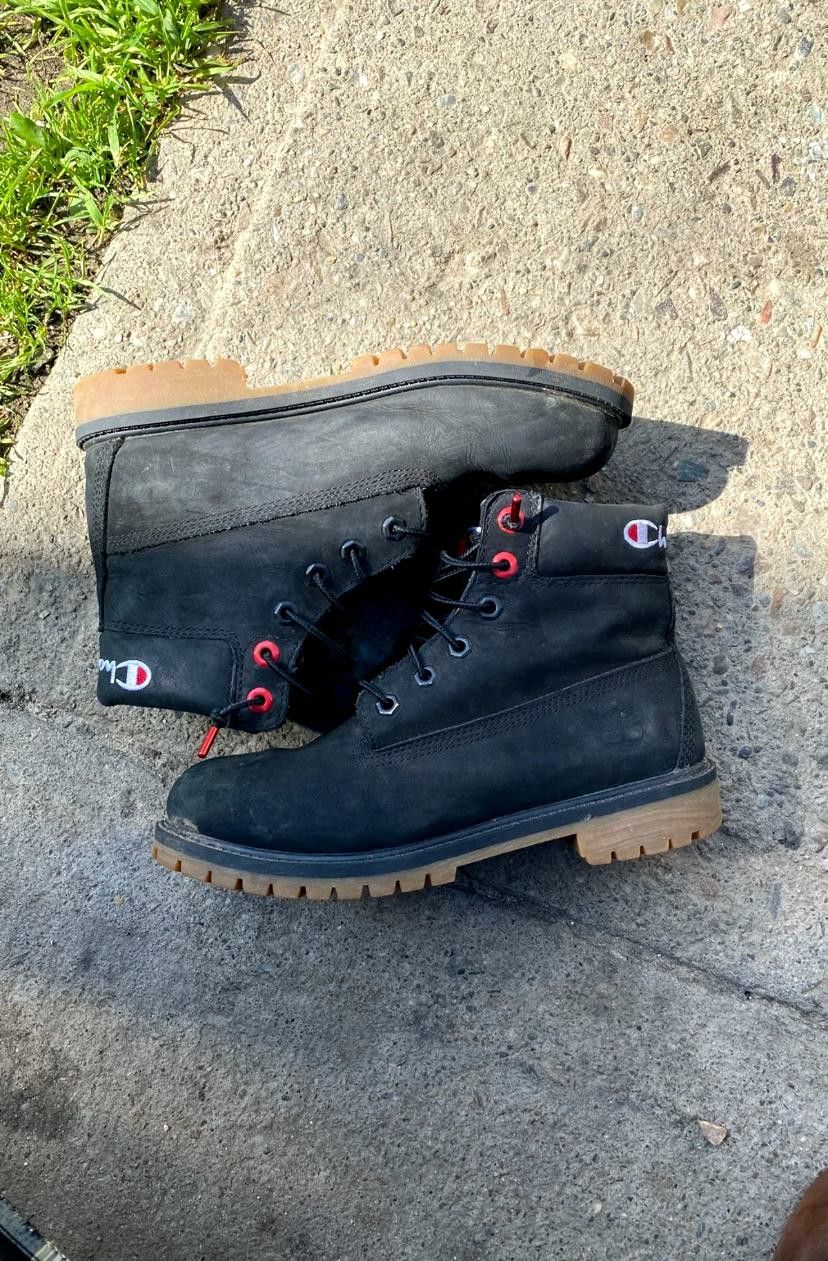 Timberland X Champion Boots size 5.5