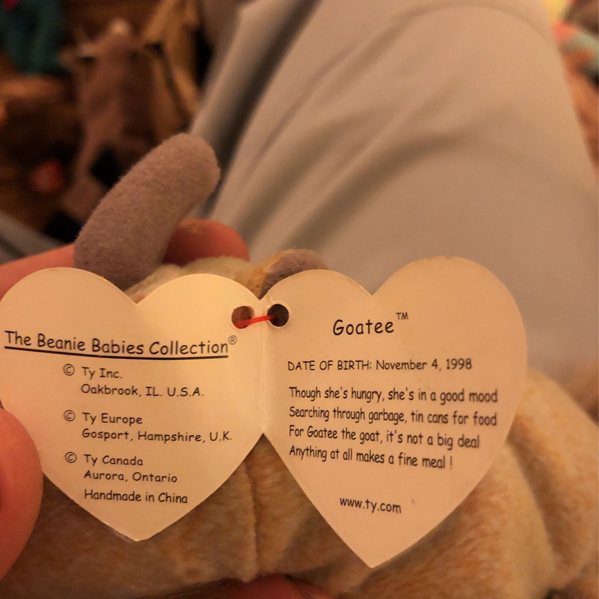 Ty Beanie Baby Goatee (1999)