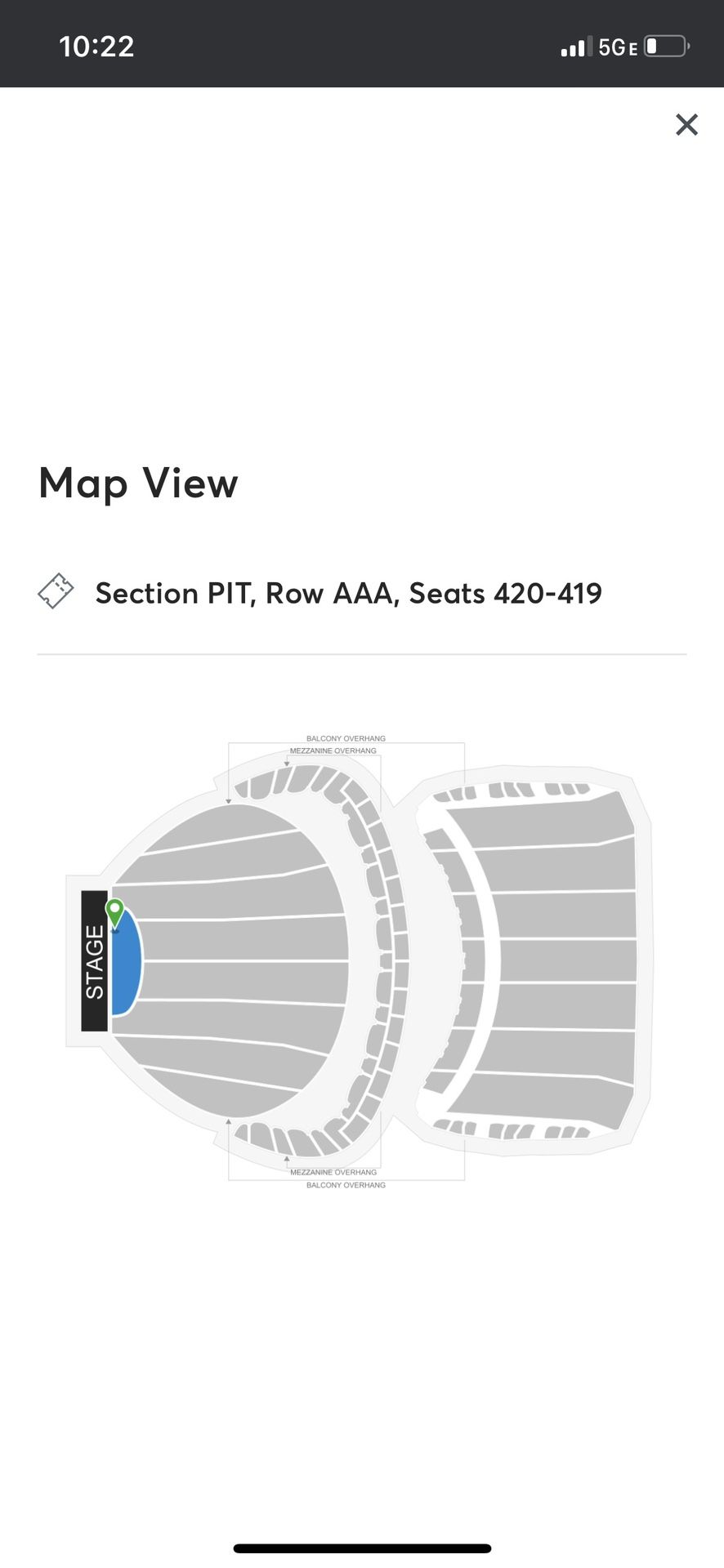 Hasan Minaj Pit Front Row 2 Tix 10/1 10pm