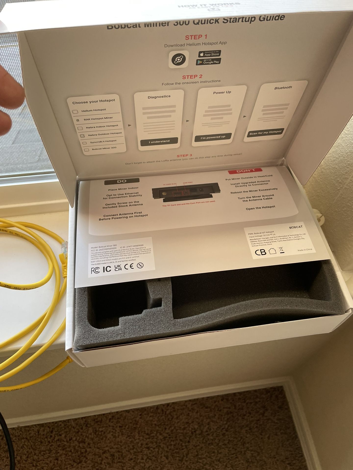 Helium Crypto Miner (Bobcat 300)
