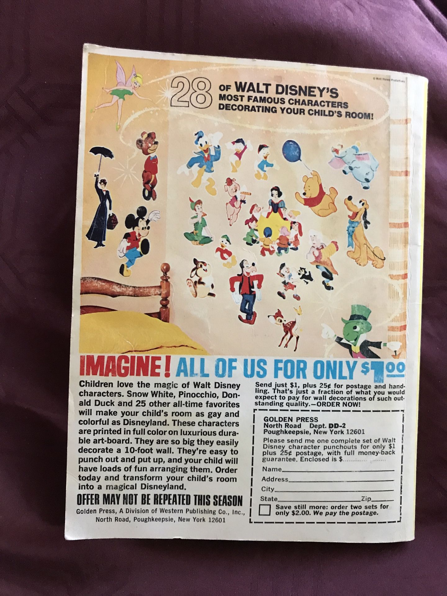 1969 WALT DISNEY Comics Digest #13 July FN- Mickey Mouse - Captain Nemo
