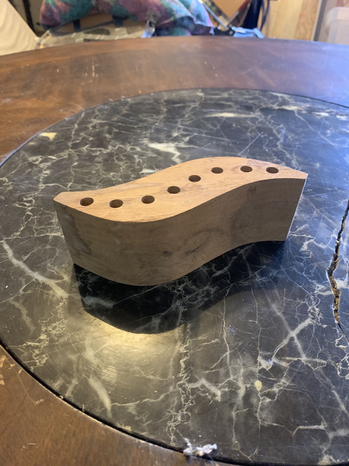 Hand Crafted Solid Wood Brush / Pincle Holder
