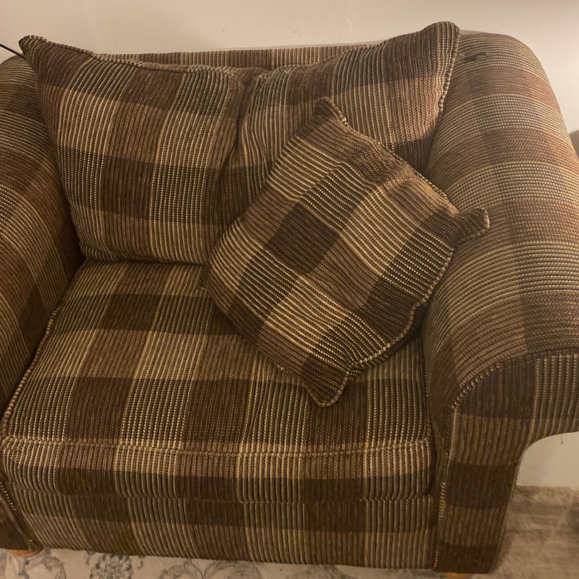 Love Seat, Couch Chair, Ottoman- Clean House, Smoke Free $225 OBO