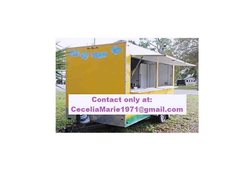 Food Trailer BBQ 25906