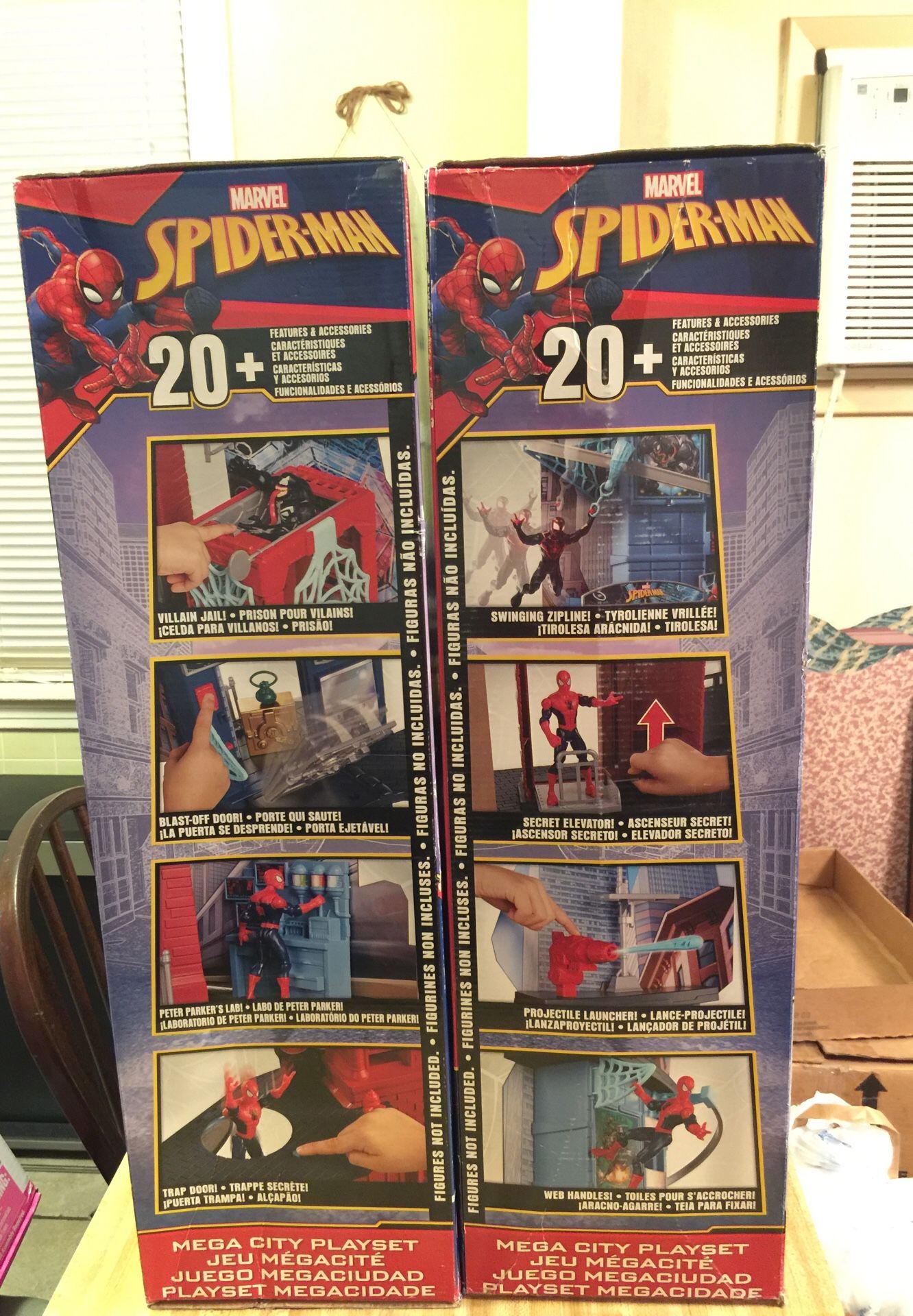 Spider-man mega city play set