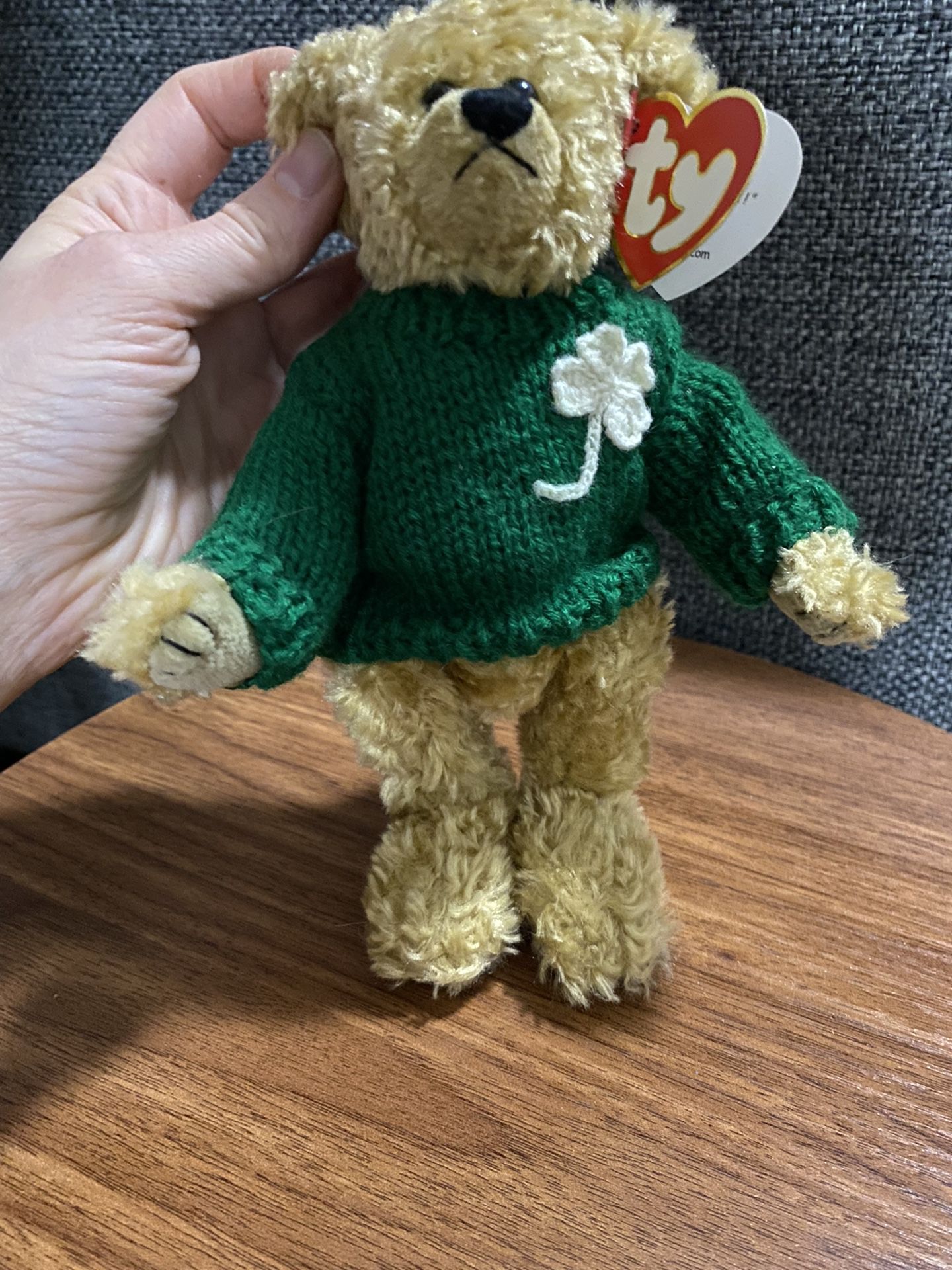 1993 TY Blarney the Bear - The Attic Treasures Collection