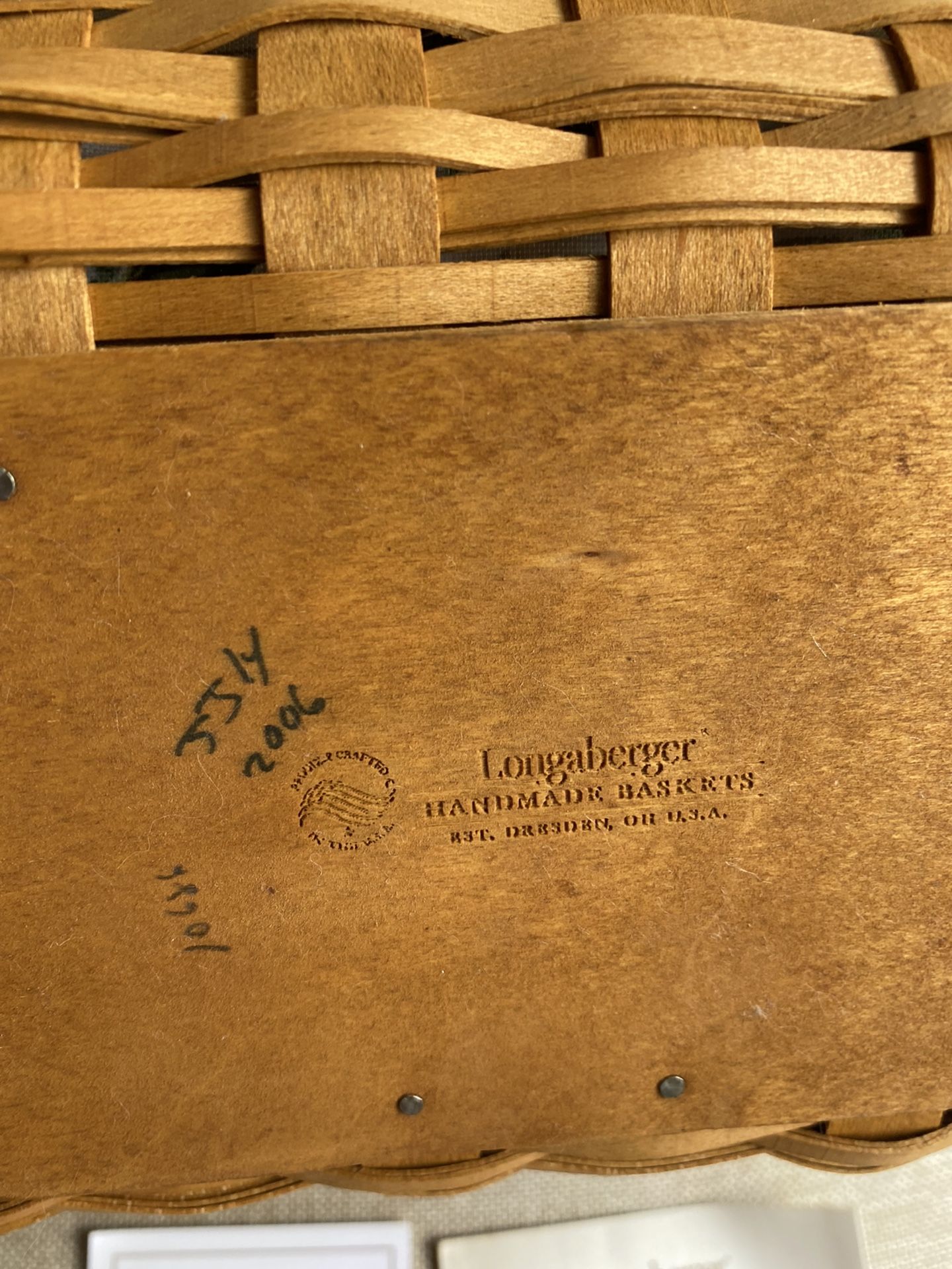 Longaberger 2006 Christmas Nature's Garland Basket