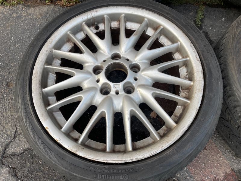 M wheels Staggered 18 inch BMW 3 series. 5 on 120mm - T02392
