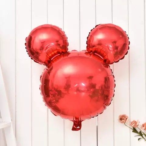 Mini Birthday Party Set Foil Balloons