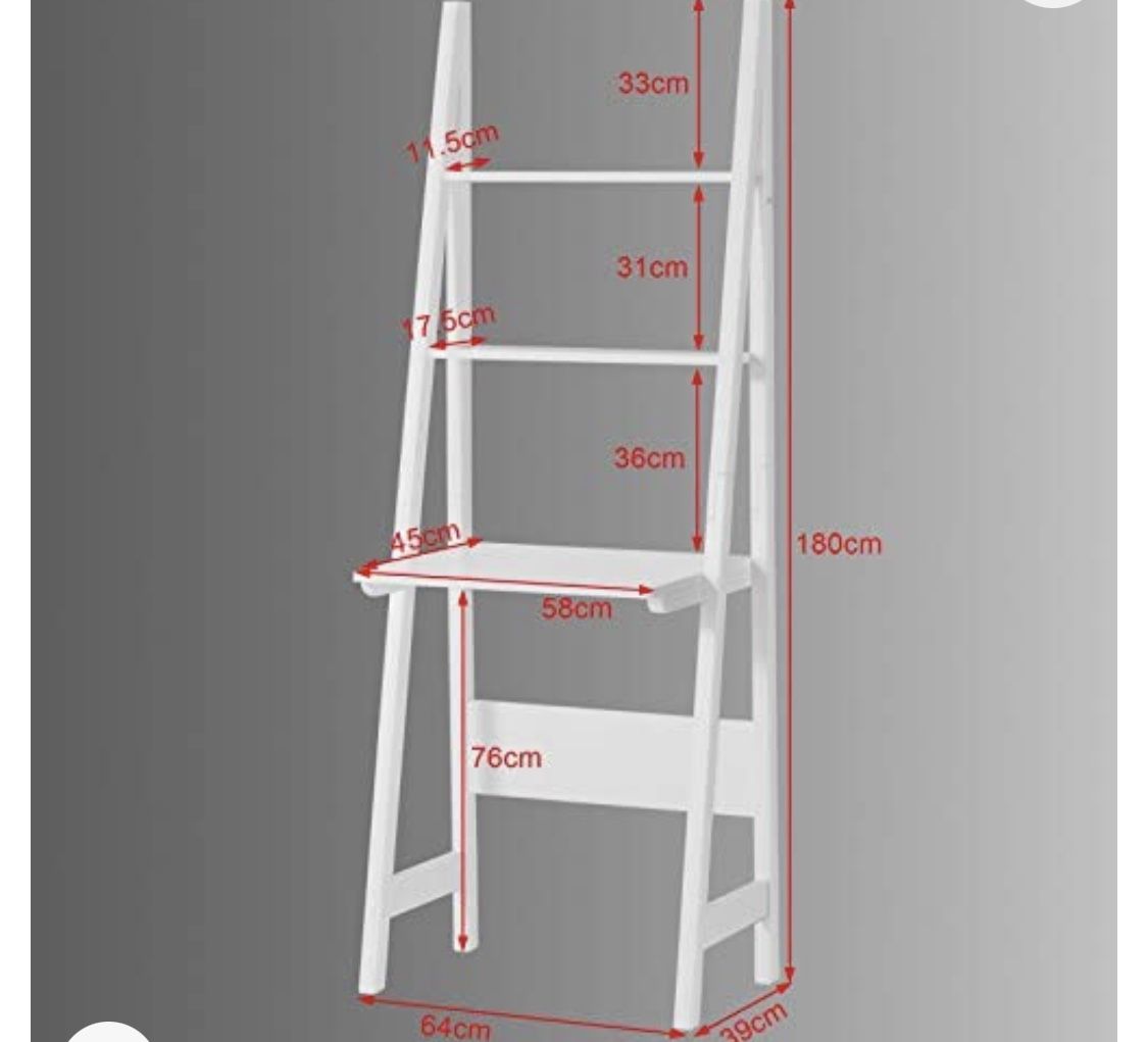 White Wall/book Shelf