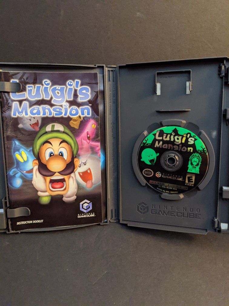 Luigi's Mansion Cib Nintendo GameCube 