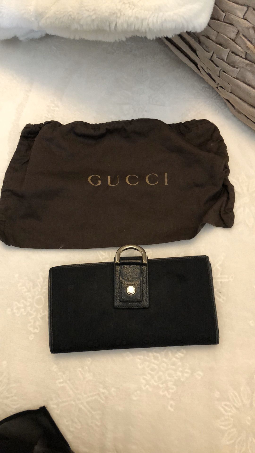 Gucci tote and wallet