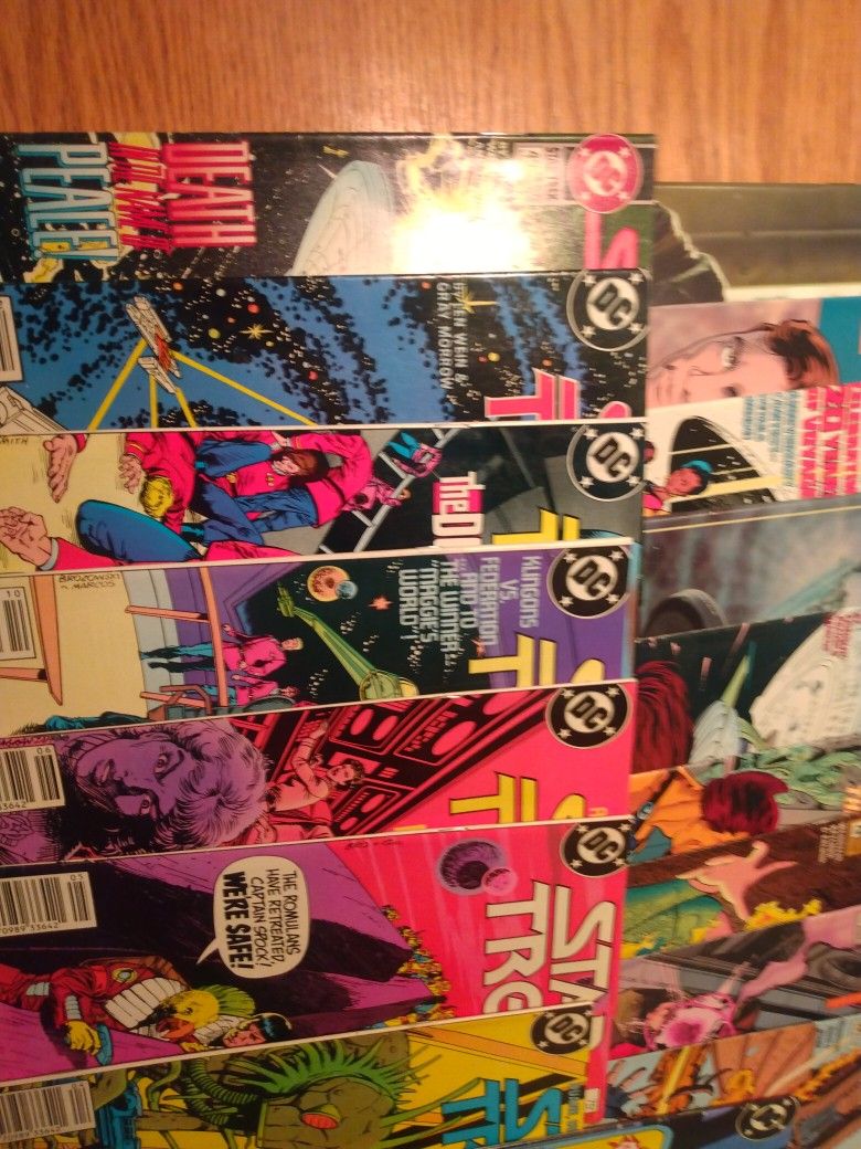 17 Star Trek Comics Lot