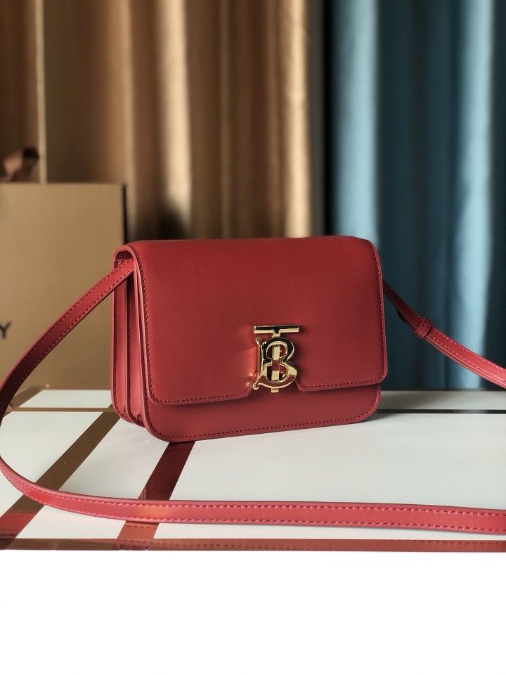 Burberry TB Red Bag 21x6x16cm