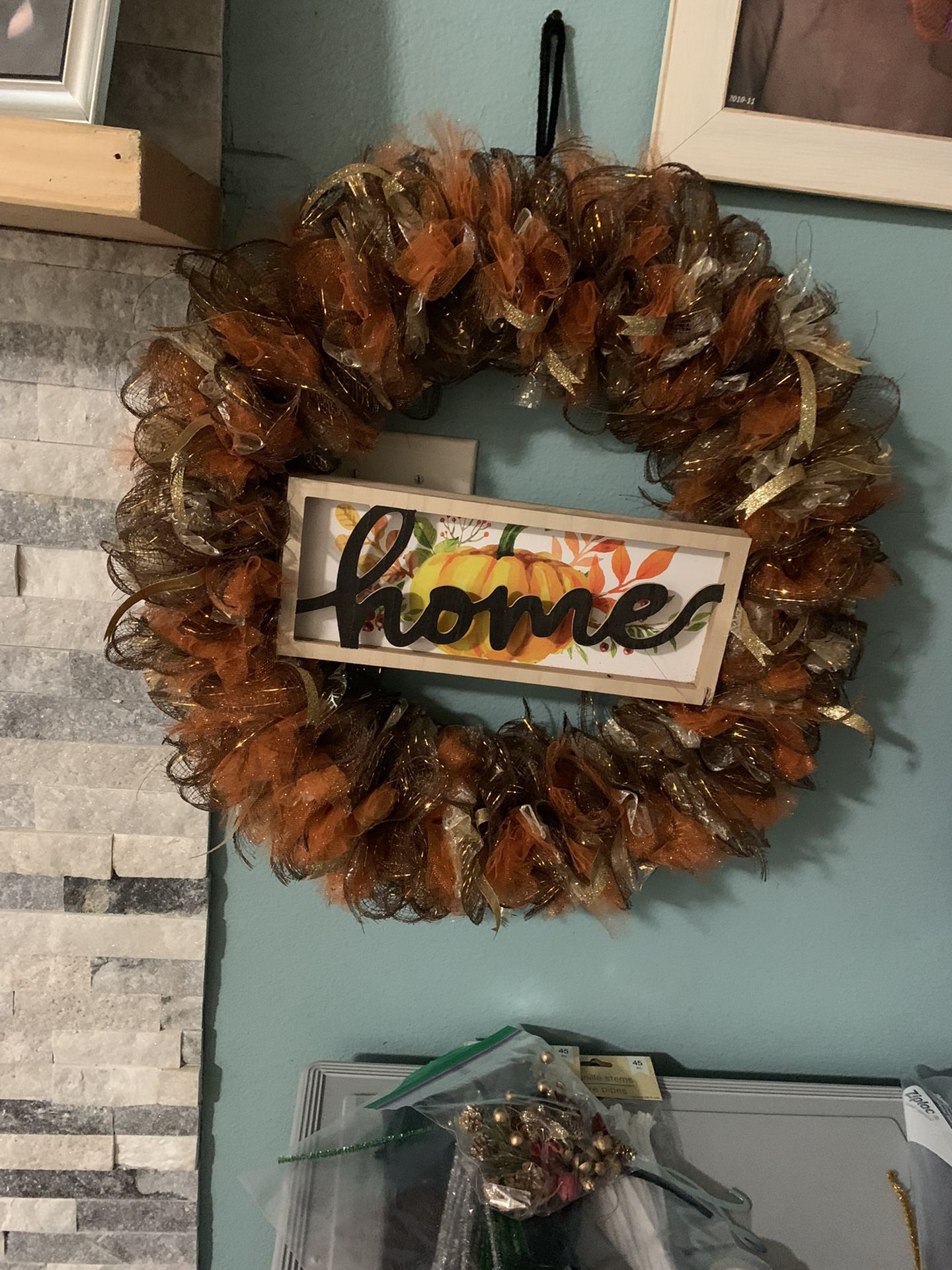 Homemade Custom Wreath