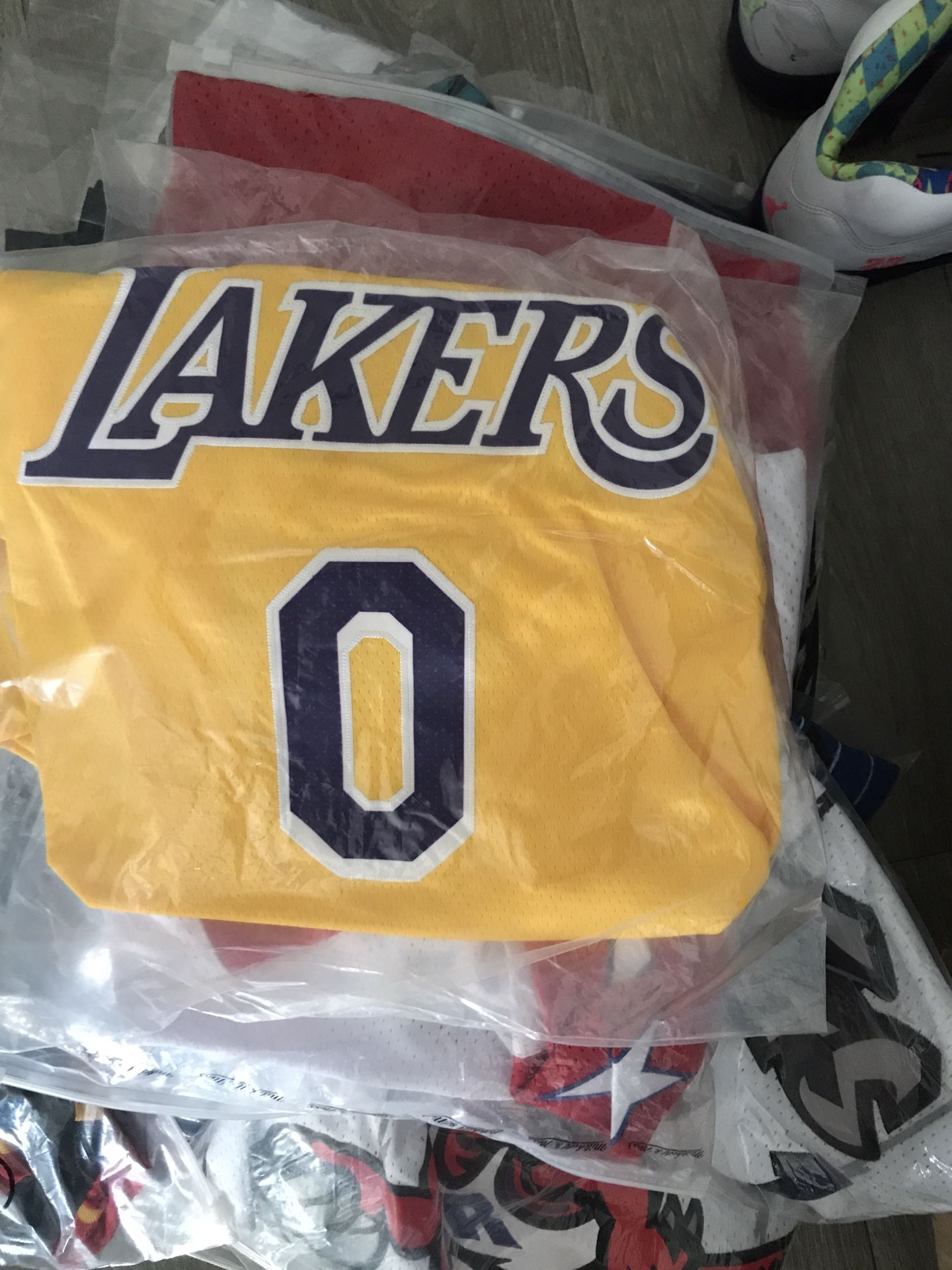 Russell Westbrook Lakers Jersey Authentic 