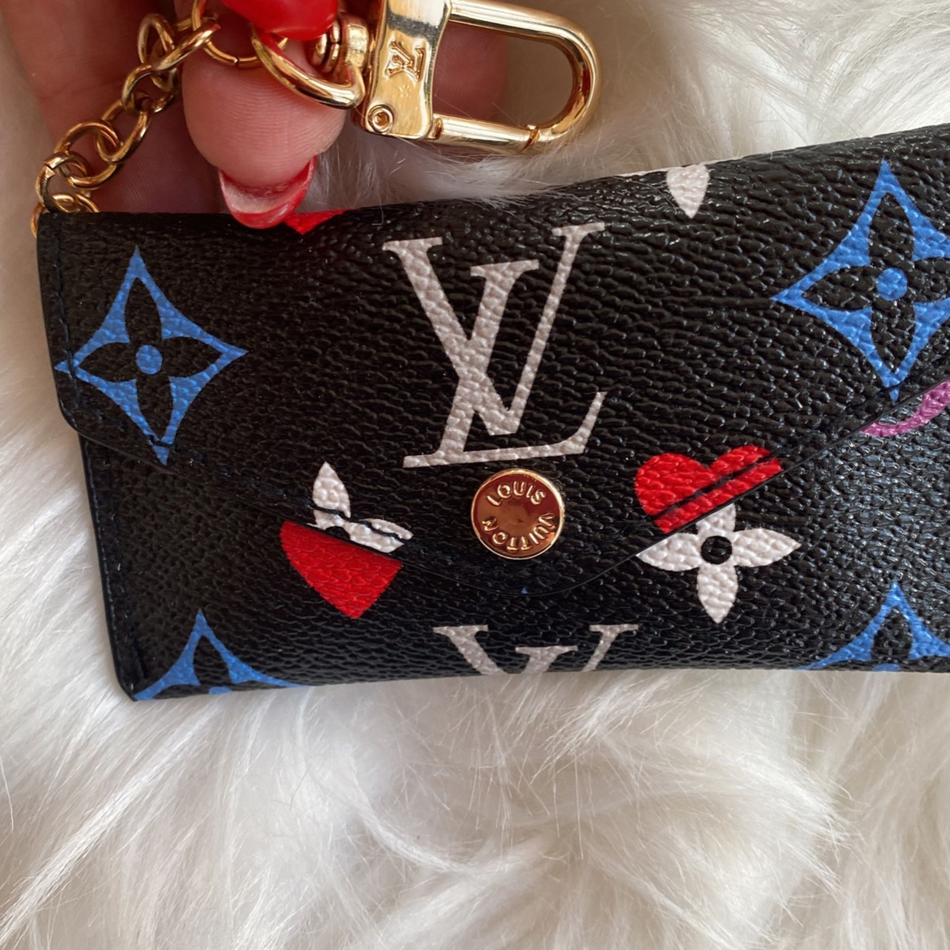 Small Key Chain Mini Wallet