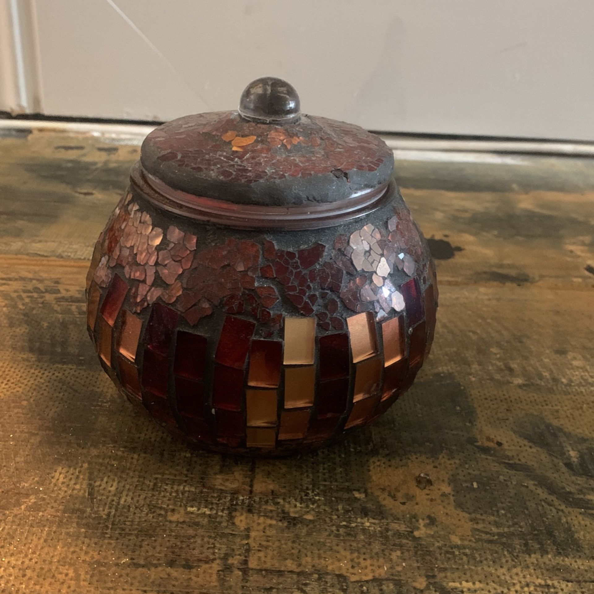 Red Vase