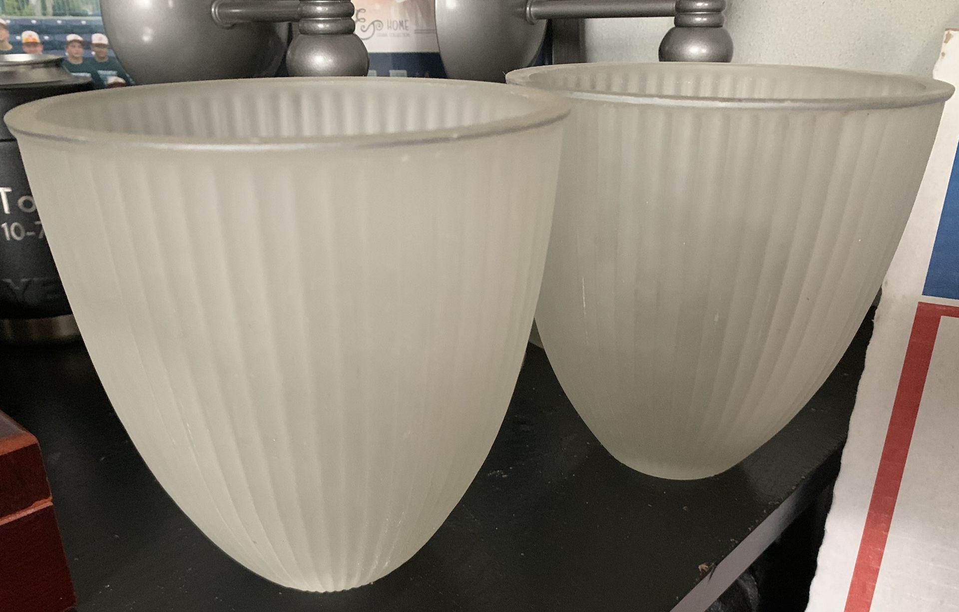 Partylite candle holder wall sconces