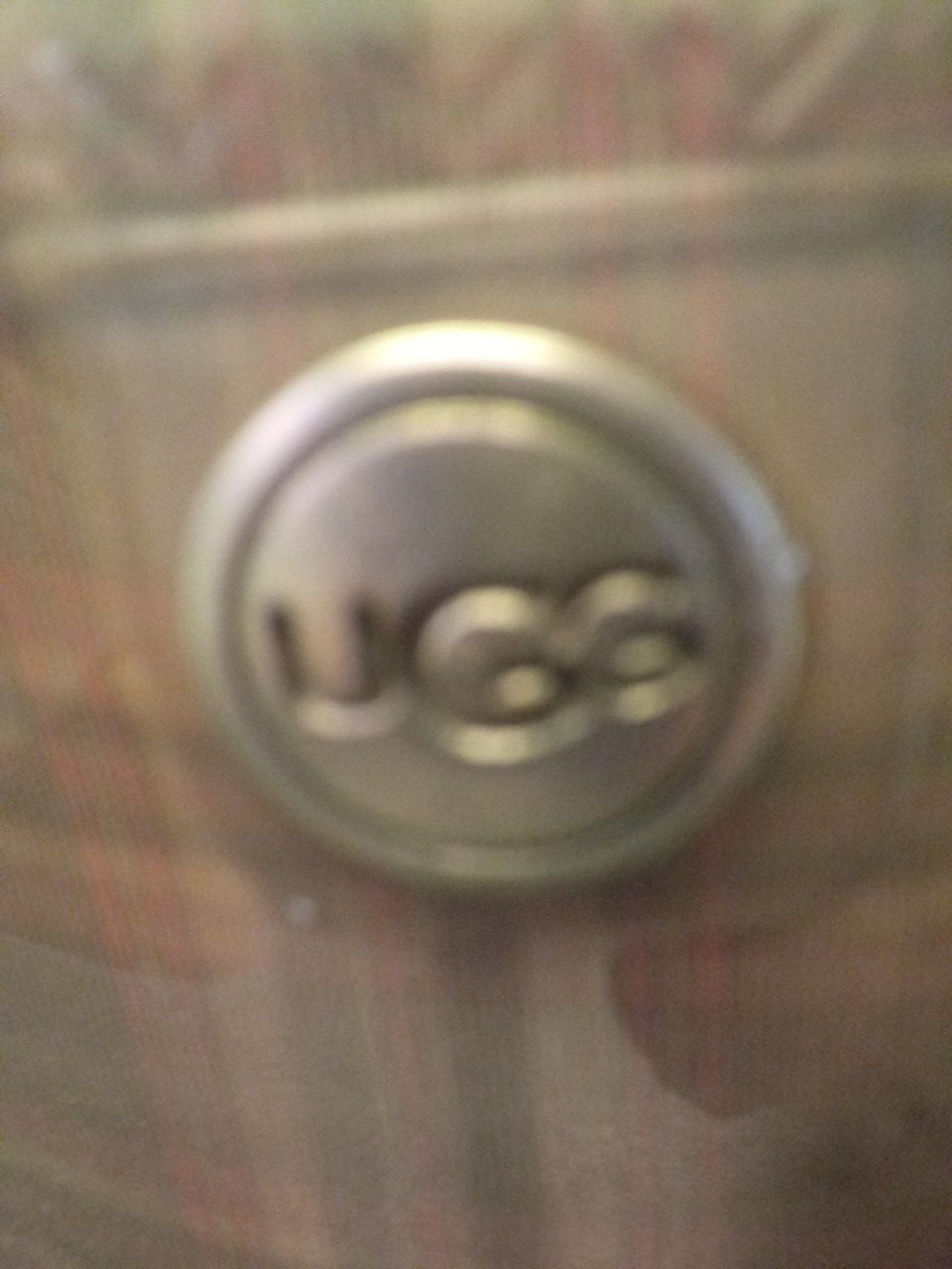 UGG RUBBER BOOTS SIZE 10 WOMANS BOOTS PLAID PATTERN