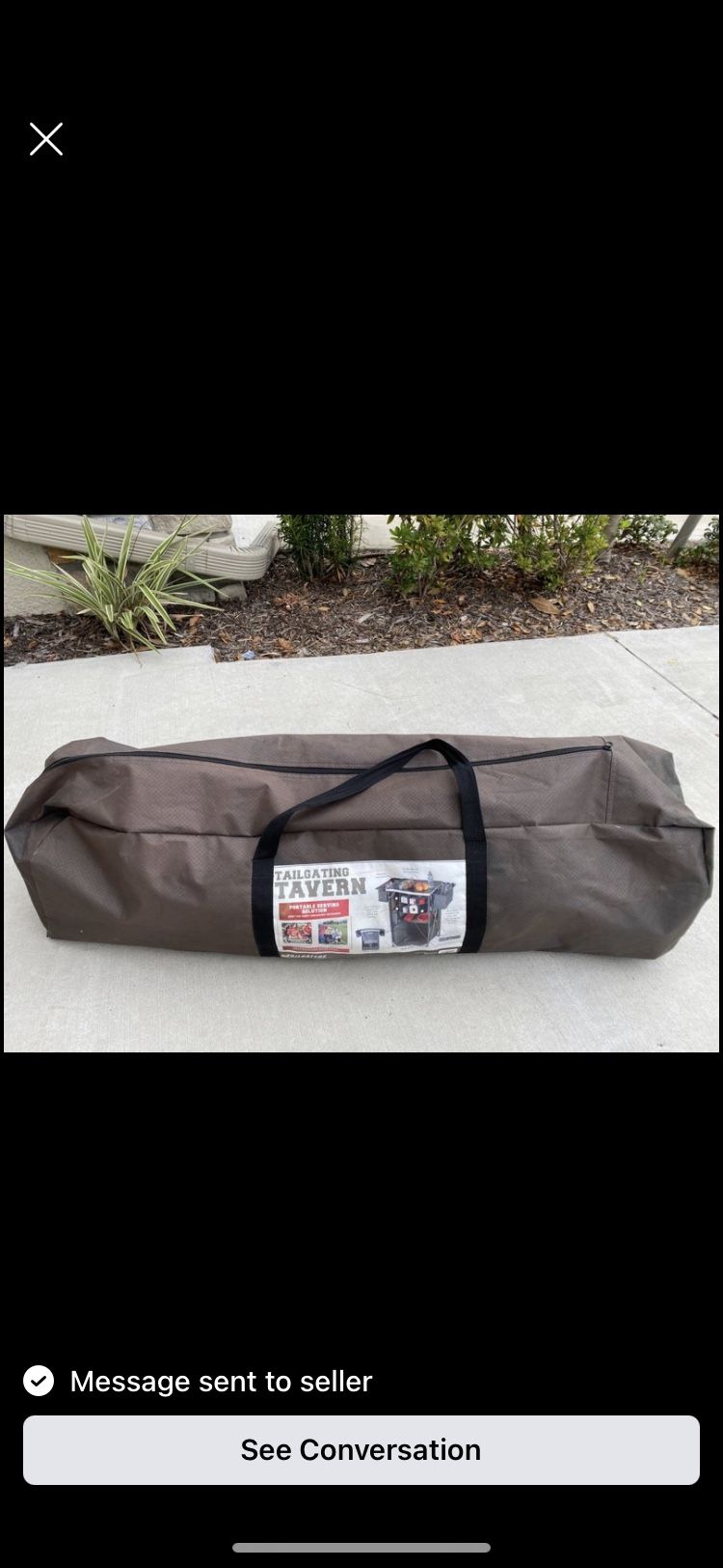 Tailgaterz Tailgating Tavern w/o Cooler in Gameday Graphite