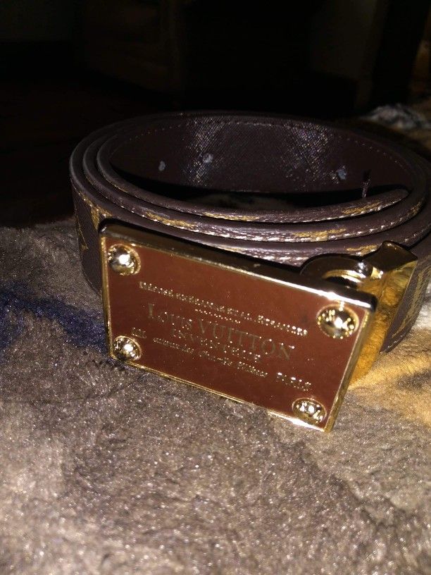 Louis VUITTON men's belt