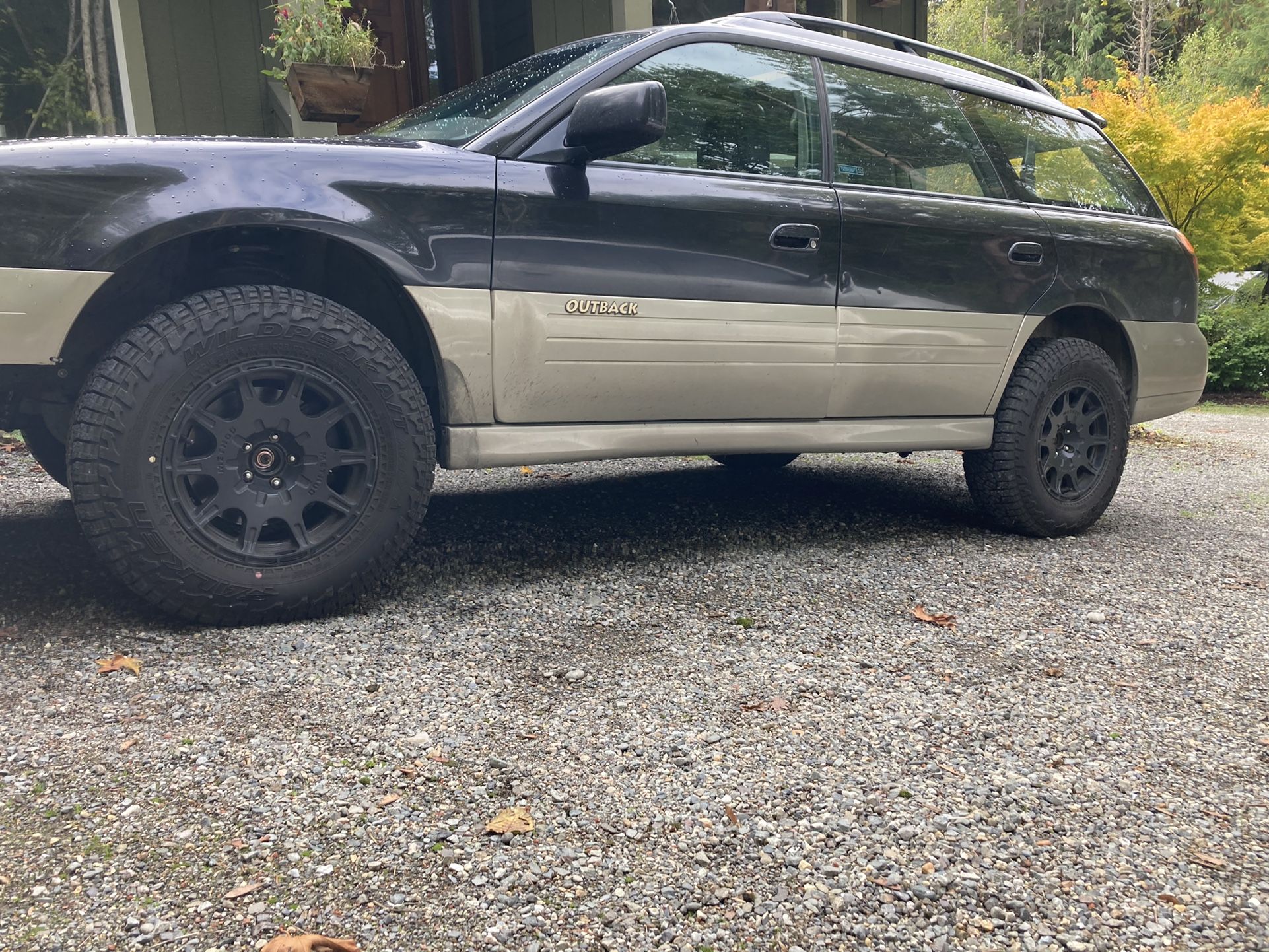 SET OF 5 Method MR502 15x7 5x100 With Falken Wildpeak AT3W 215/75r15