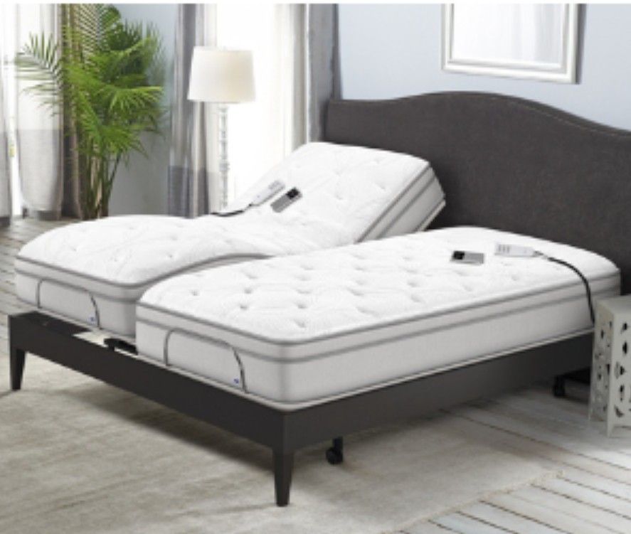 Moving and selling a Split King Sleep Number P5 bed for cheap with bed ...