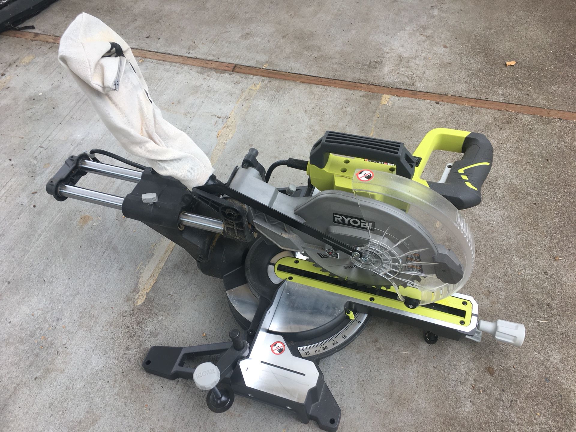 Ryobi 10 Inch Sliding Miter Saw With Laser For Sale In Portland Or