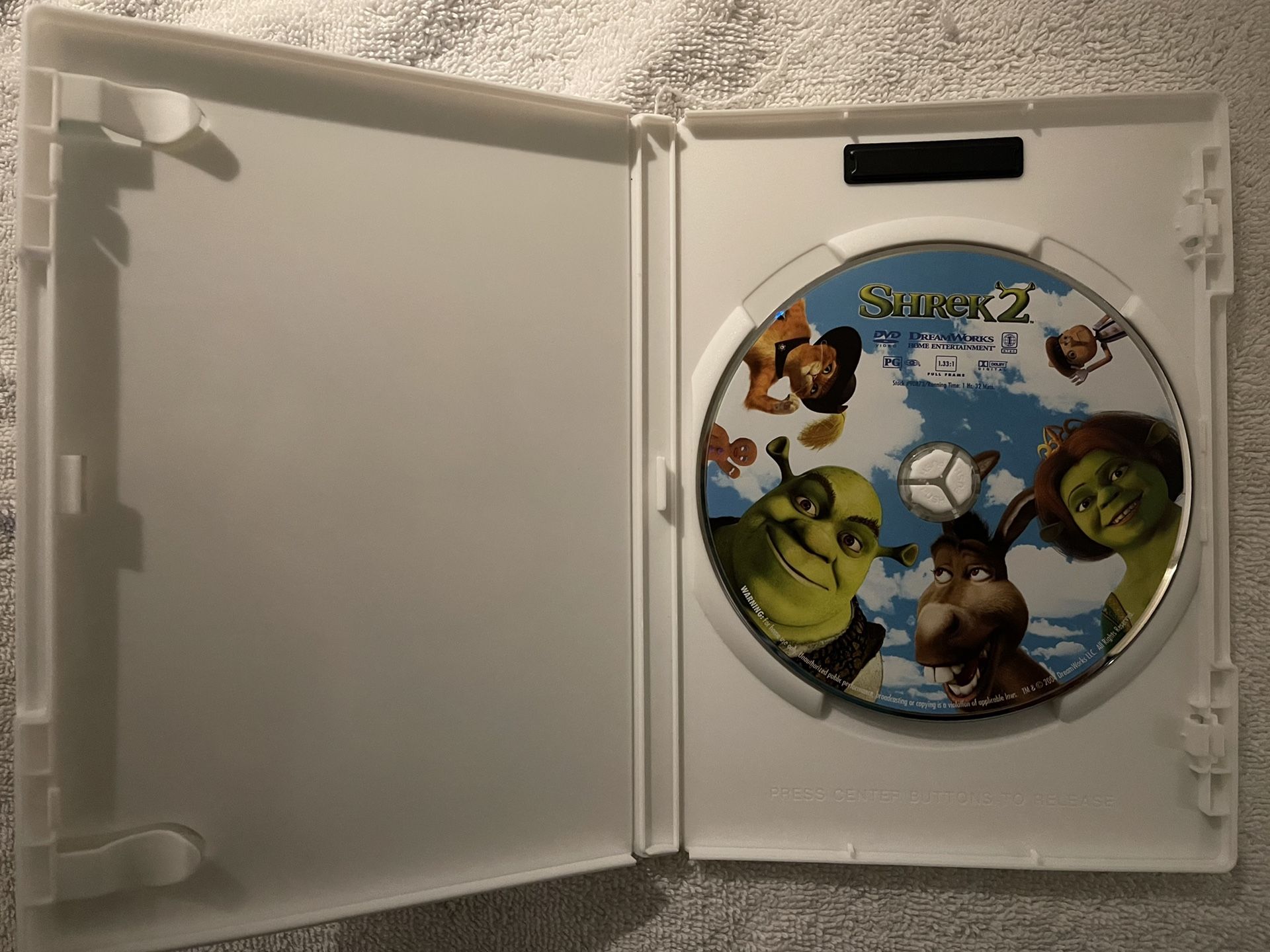 Shrek Dvds
