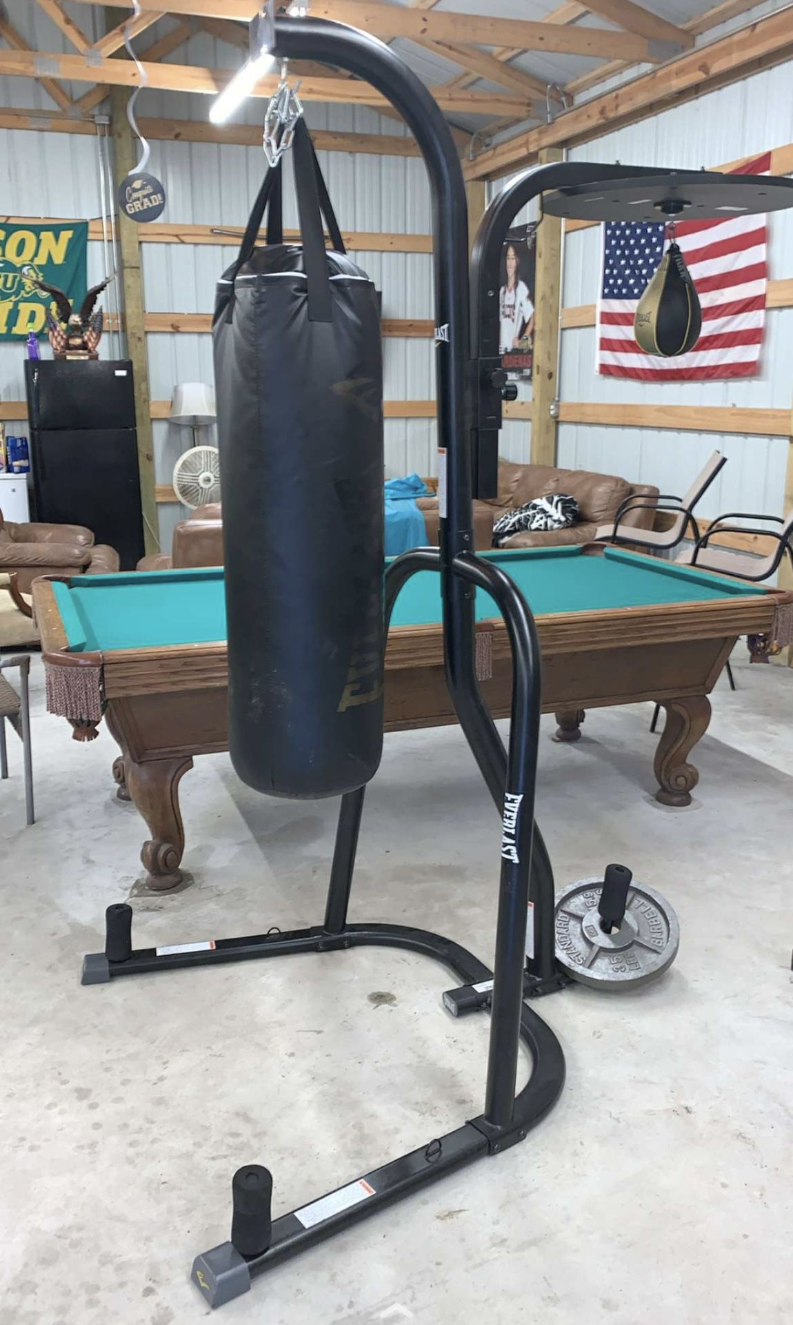 Good Condition Boxing Stand With Bag 