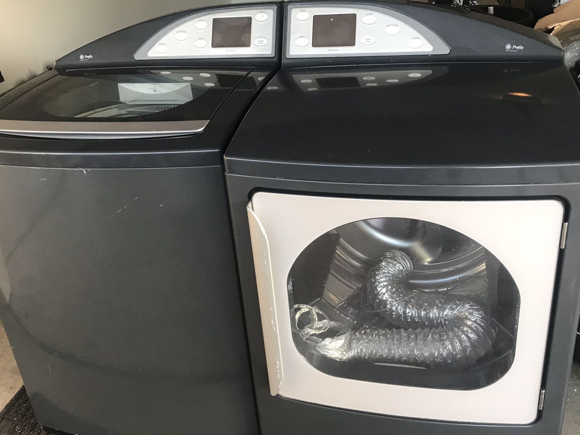 GAS !!GE PROFILE HARMONY WASHER AND DRYER !! Amazing Set! for Sale in