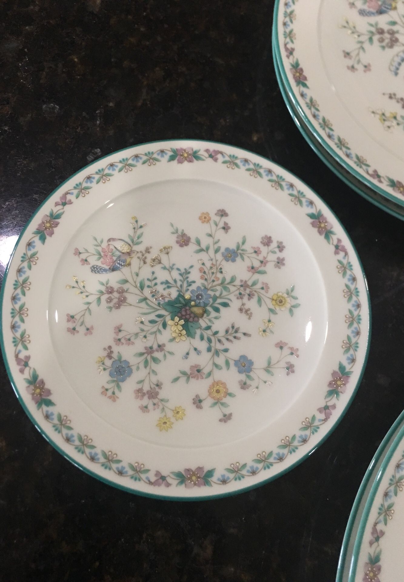 Vintage Noritake China tea set - 2 place settings