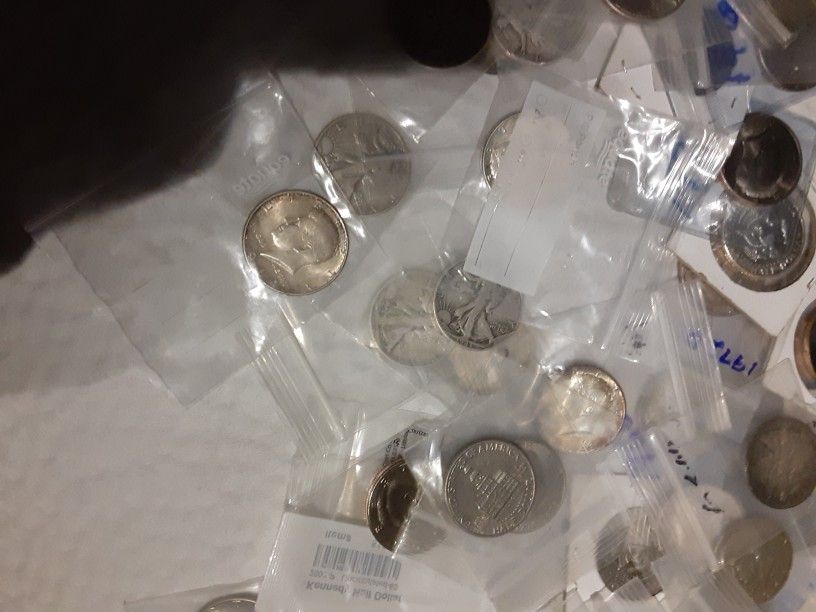 Walking Liberty's, Franklin's Silver Kennedys, Proofs, Bicentennials
