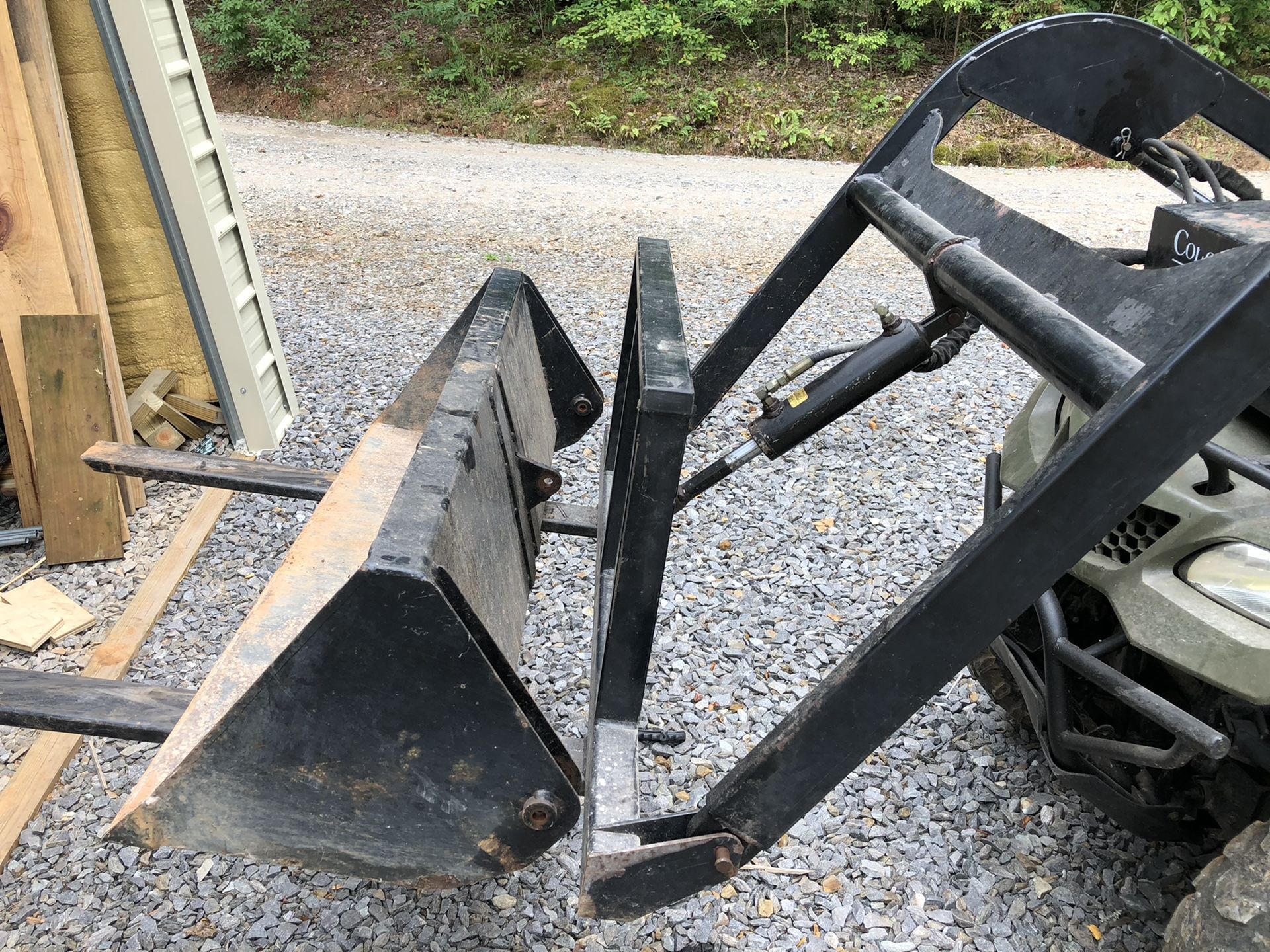 Groundhog atv attachment