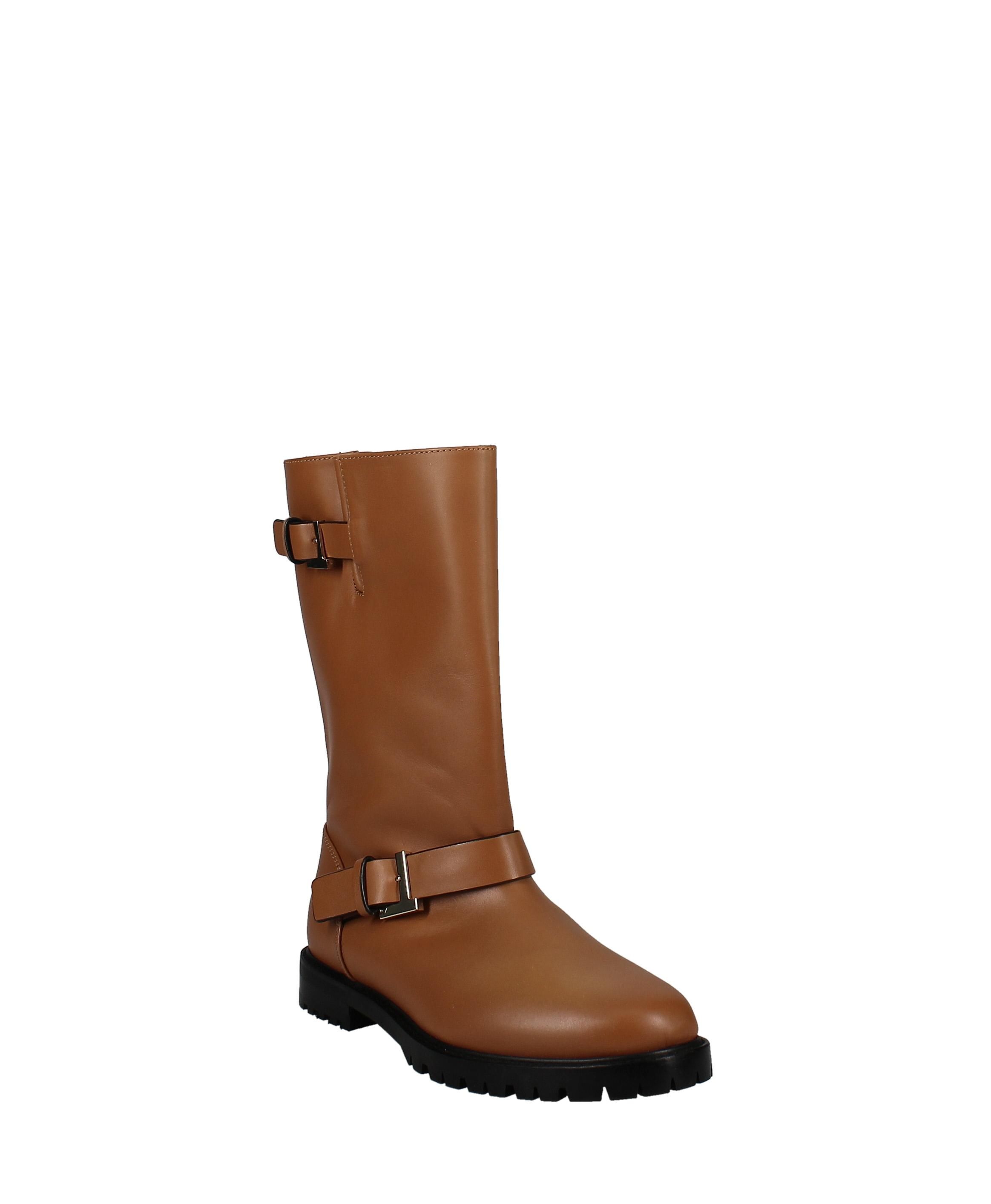 Lafayette 148 | Jordan Moto Leather Boot | Tan | 7 M
