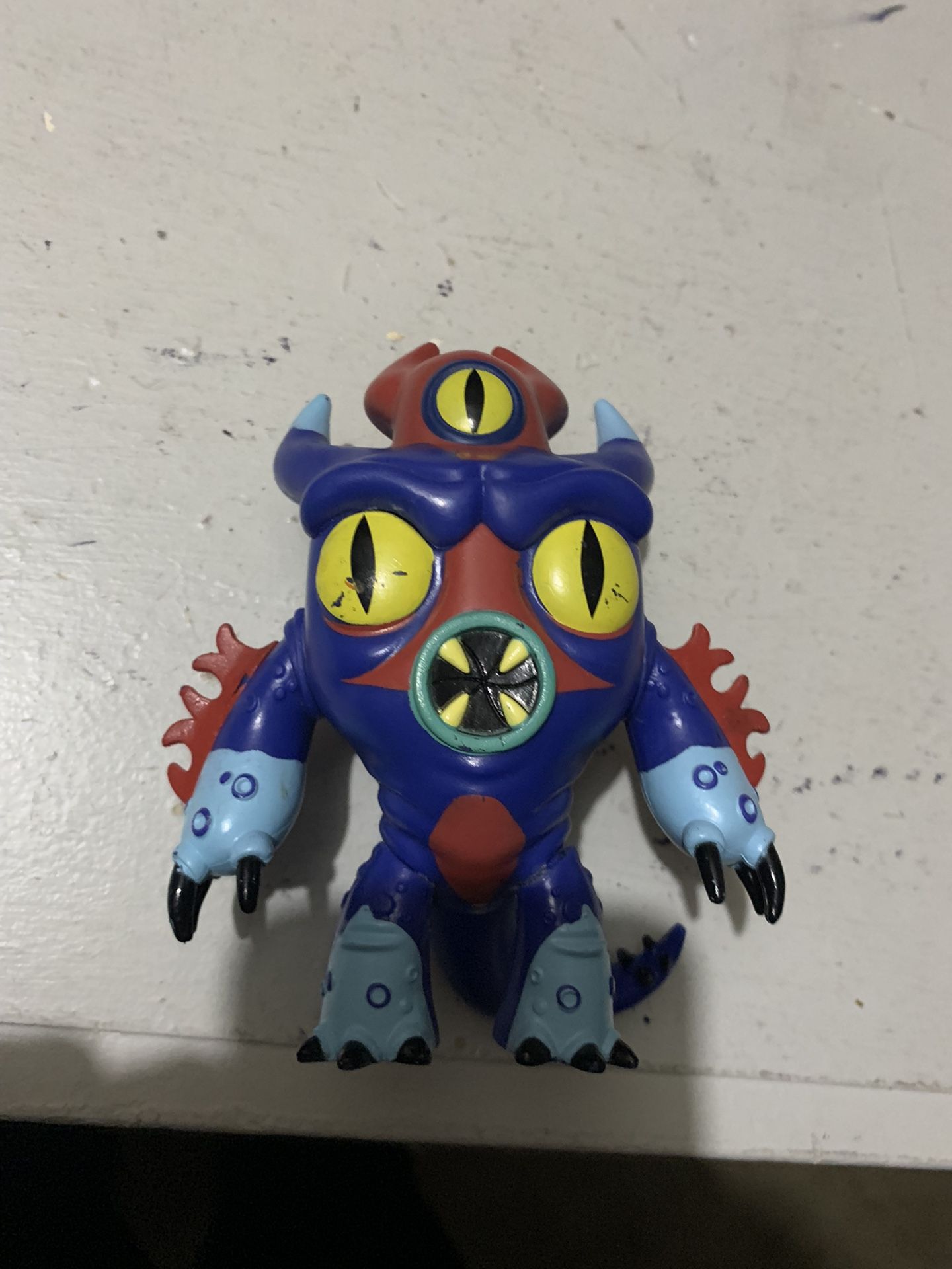 2014 Disney Big Hero 6 Fred Monster Funko Pop figurine. In good used condition. Has minor wear from being in storage